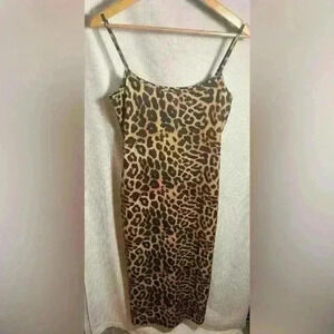 Animal Print Medium Dress